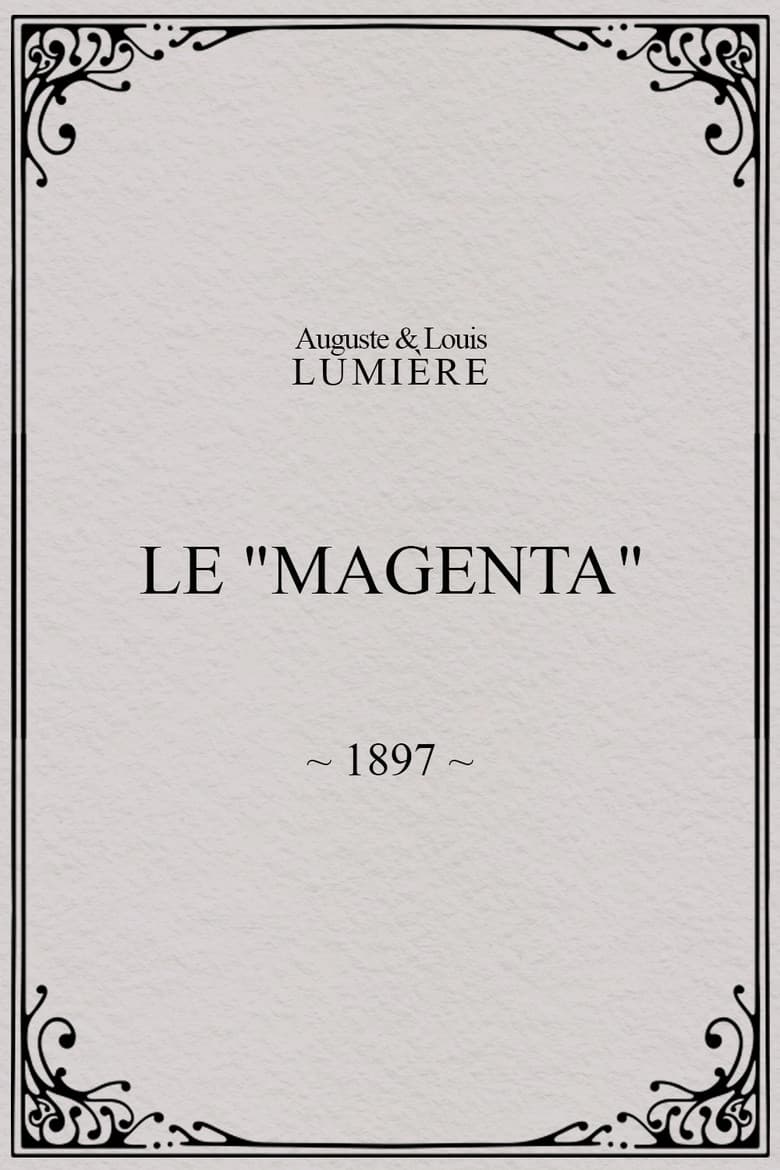 Le “Magenta” poster