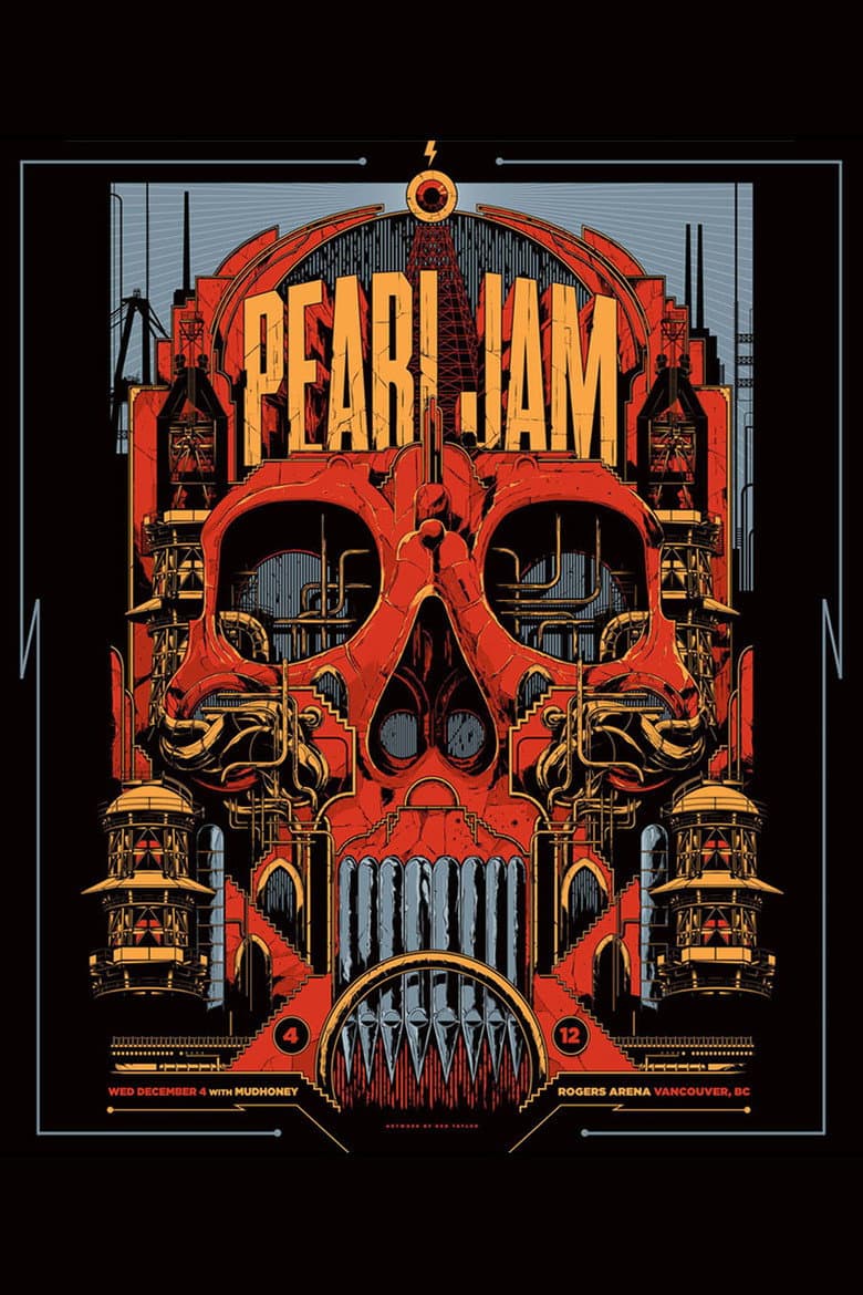 Pearl Jam: Vancouver 2013 poster