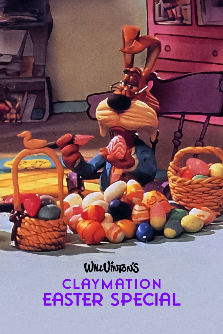 Will Vinton's Claymation Easter poster