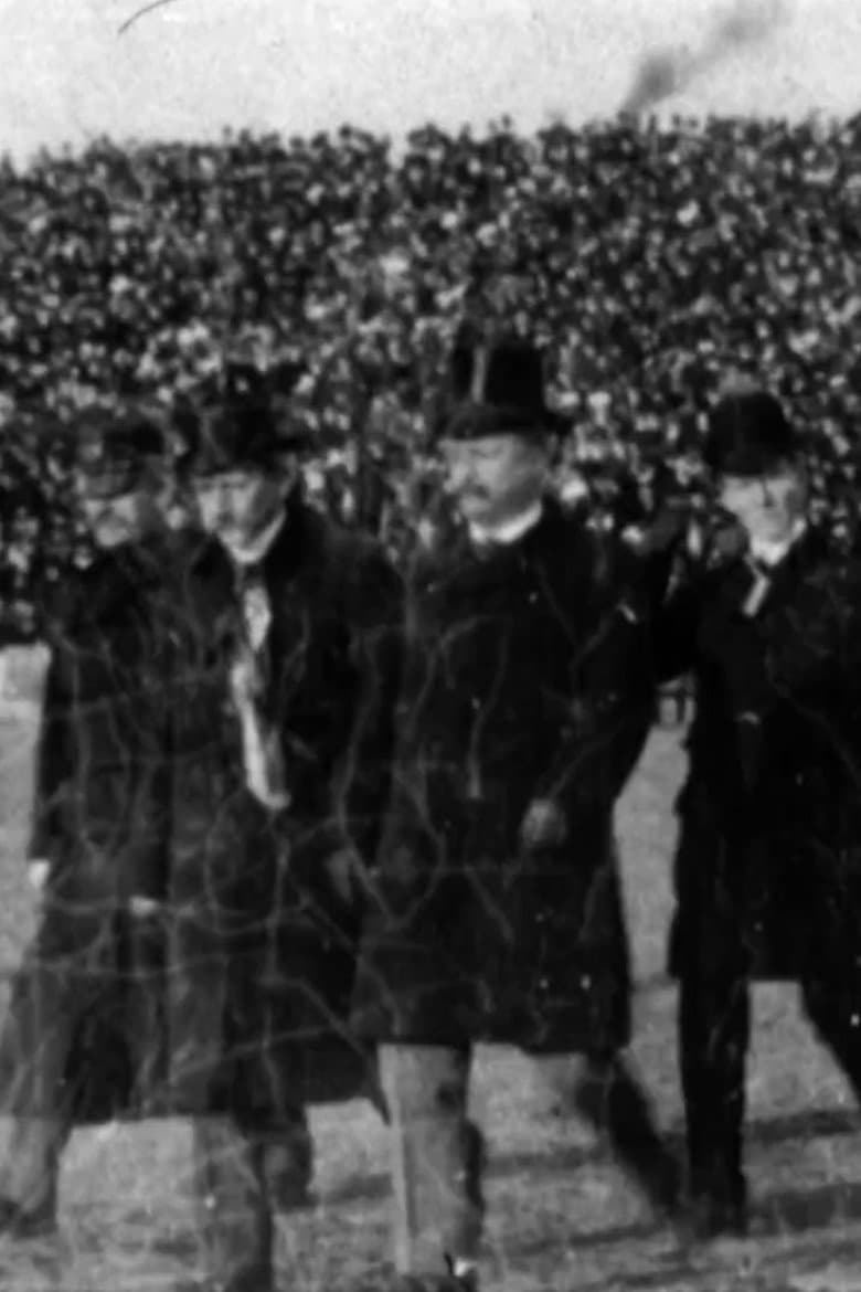 President Roosevelt at the Army-Navy Game poster