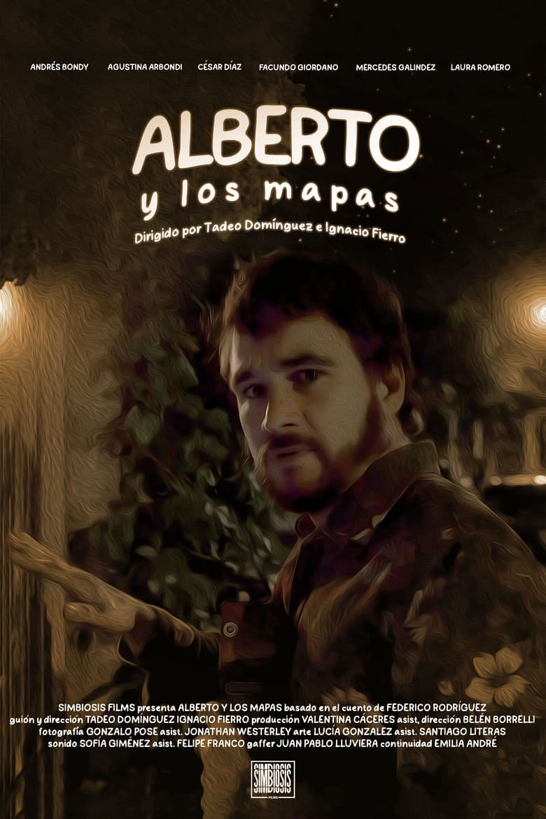 Alberto y los mapas poster
