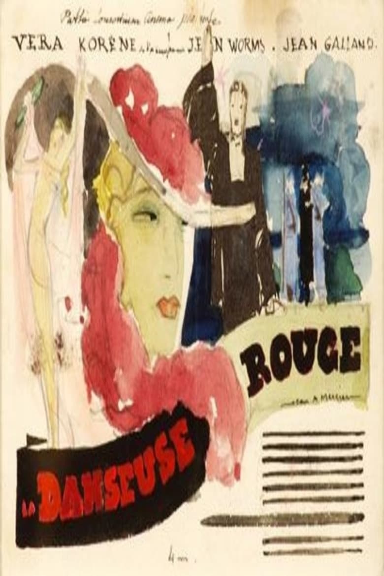 La Danseuse rouge poster