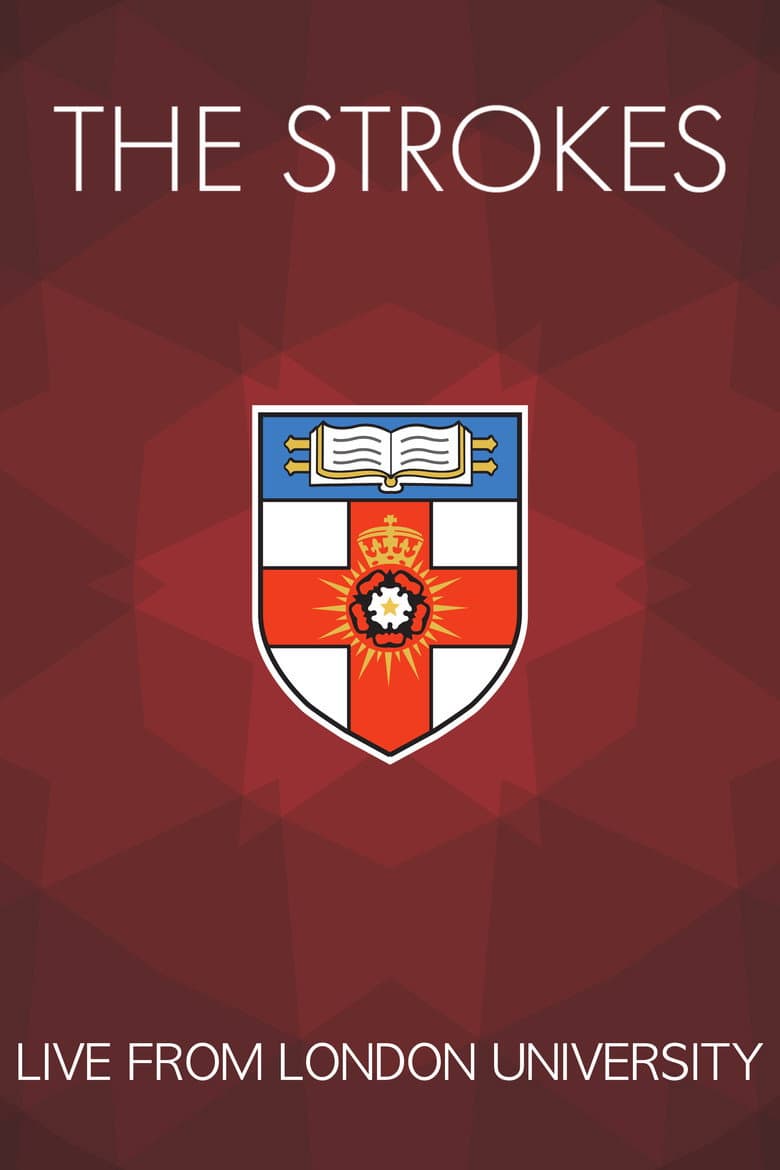 The Strokes Live at London University poster