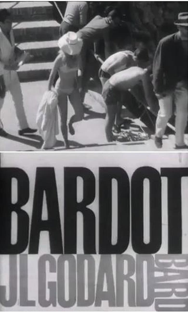 Bardot et Godard poster