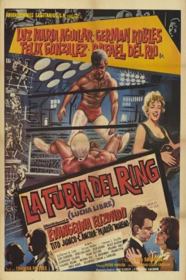 La furia del ring poster