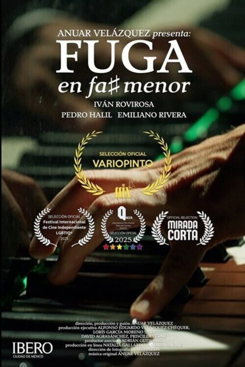 Fuga en fa# menor poster