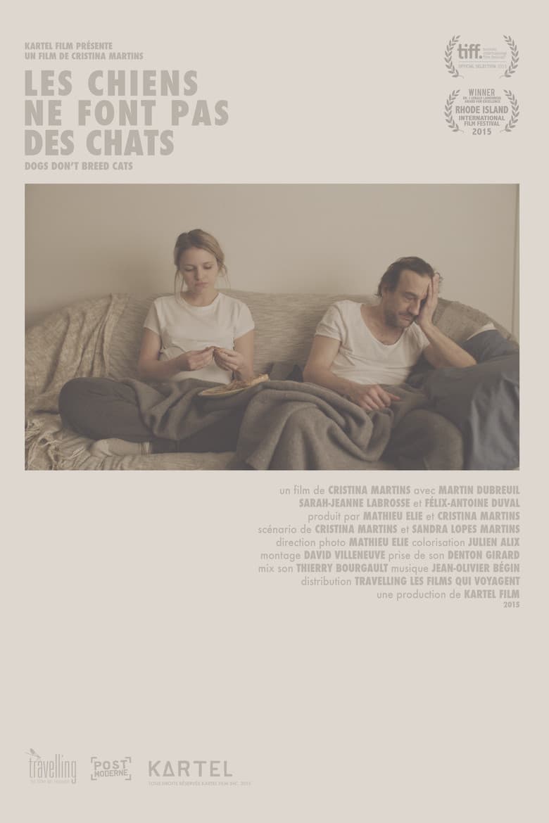 DOGS DON'T BREED CATS poster