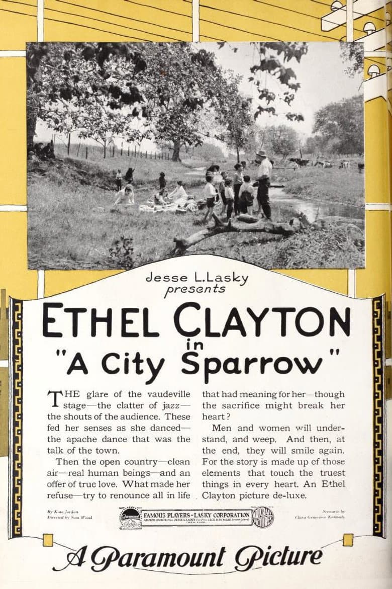 A City Sparrow poster