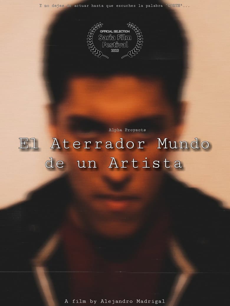 El Aterrador Mundo de un Artista poster