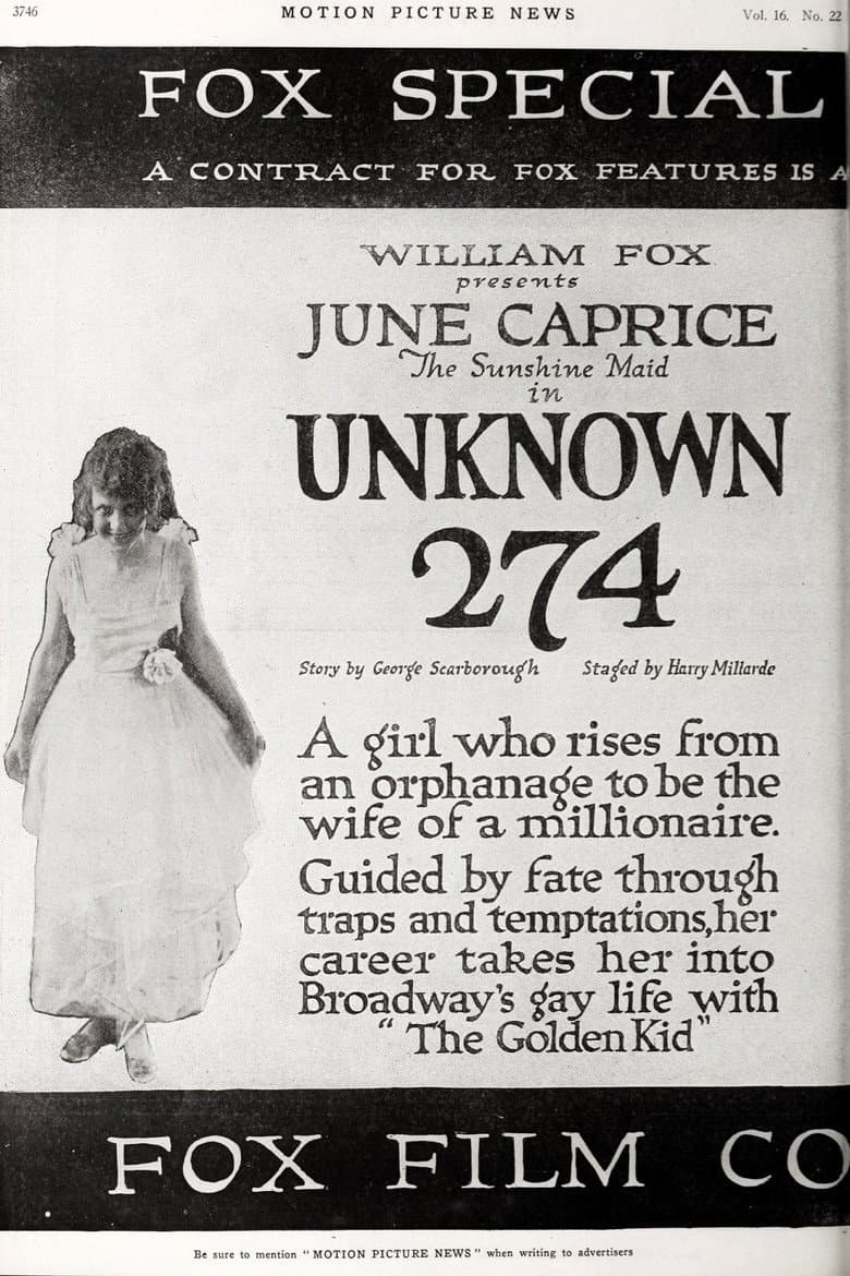 Unknown 274 poster