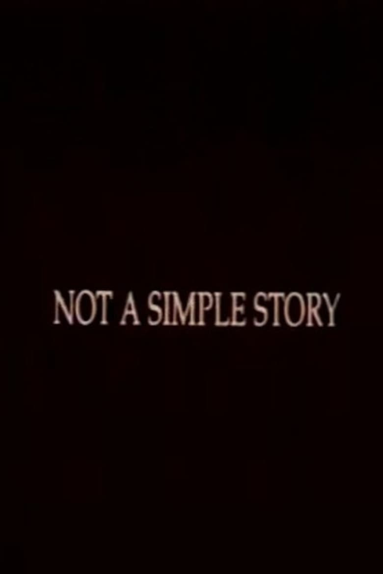 Not A Simple Story; Out in Silence poster