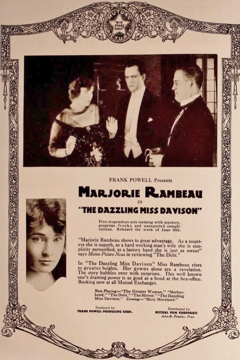 The Dazzling Miss Davison poster