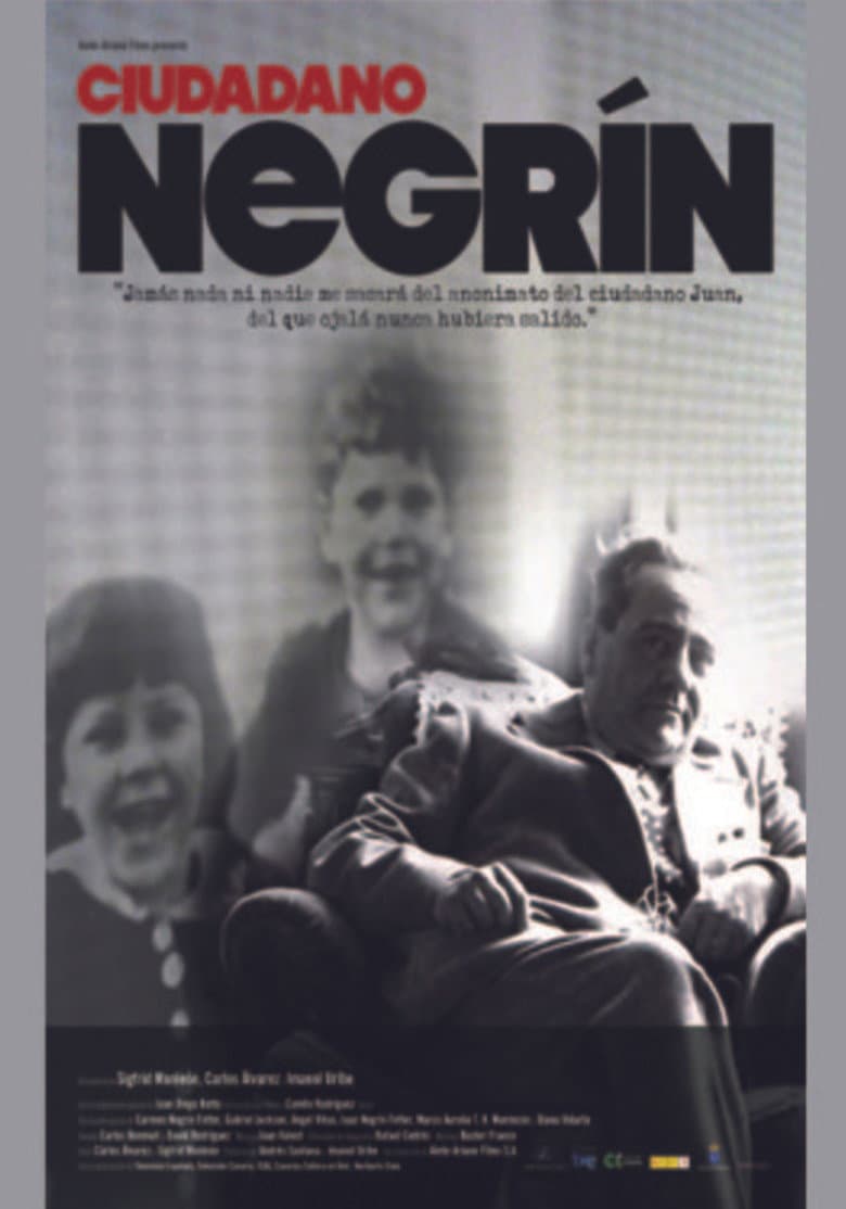 Ciudadano Negrín poster