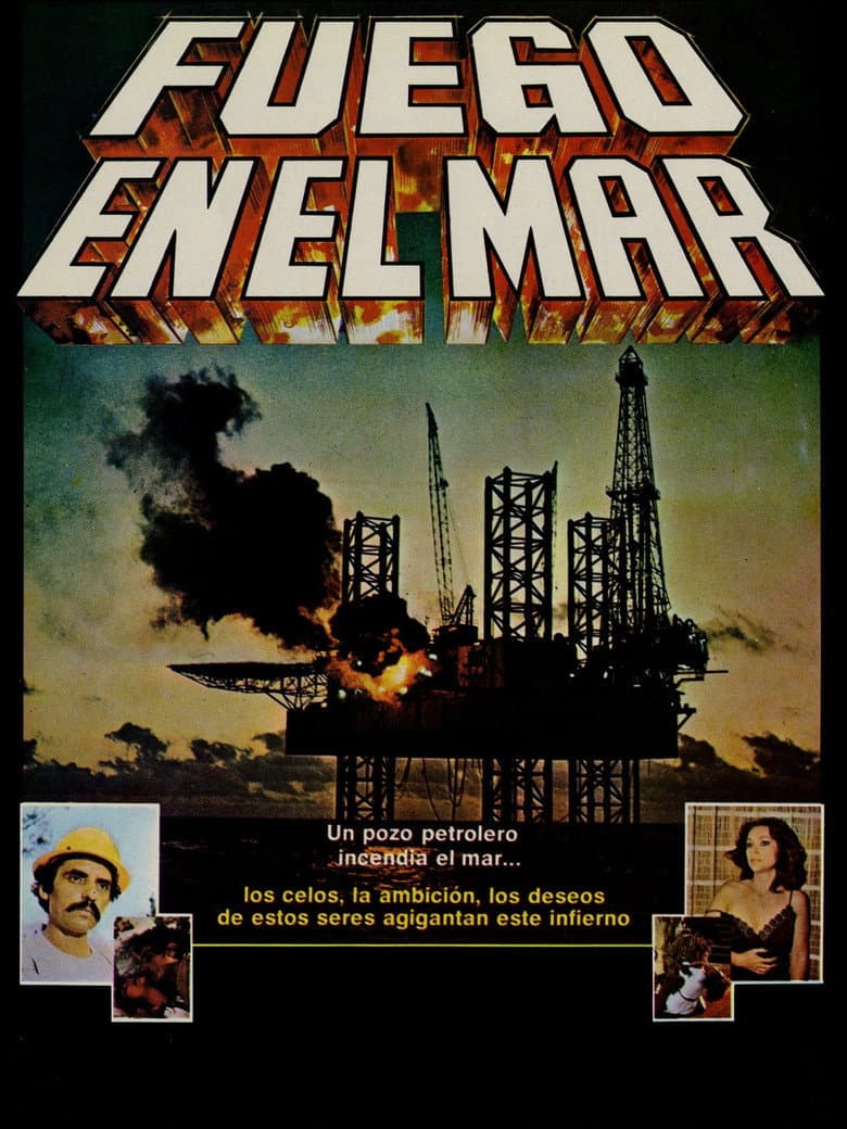 Fuego en el mar poster