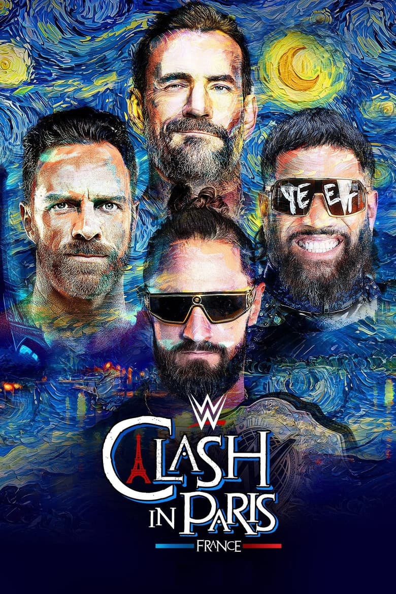 WWE Clash in Paris 2025 poster