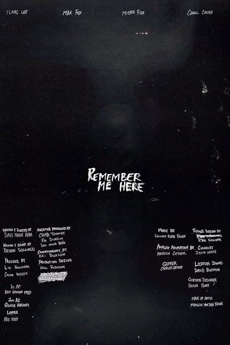 Remember Me Here poster