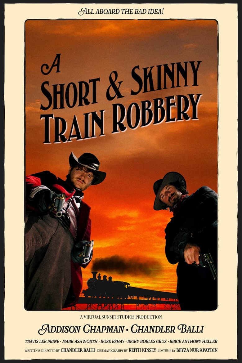 A Short and Skinny Train Robbery poster