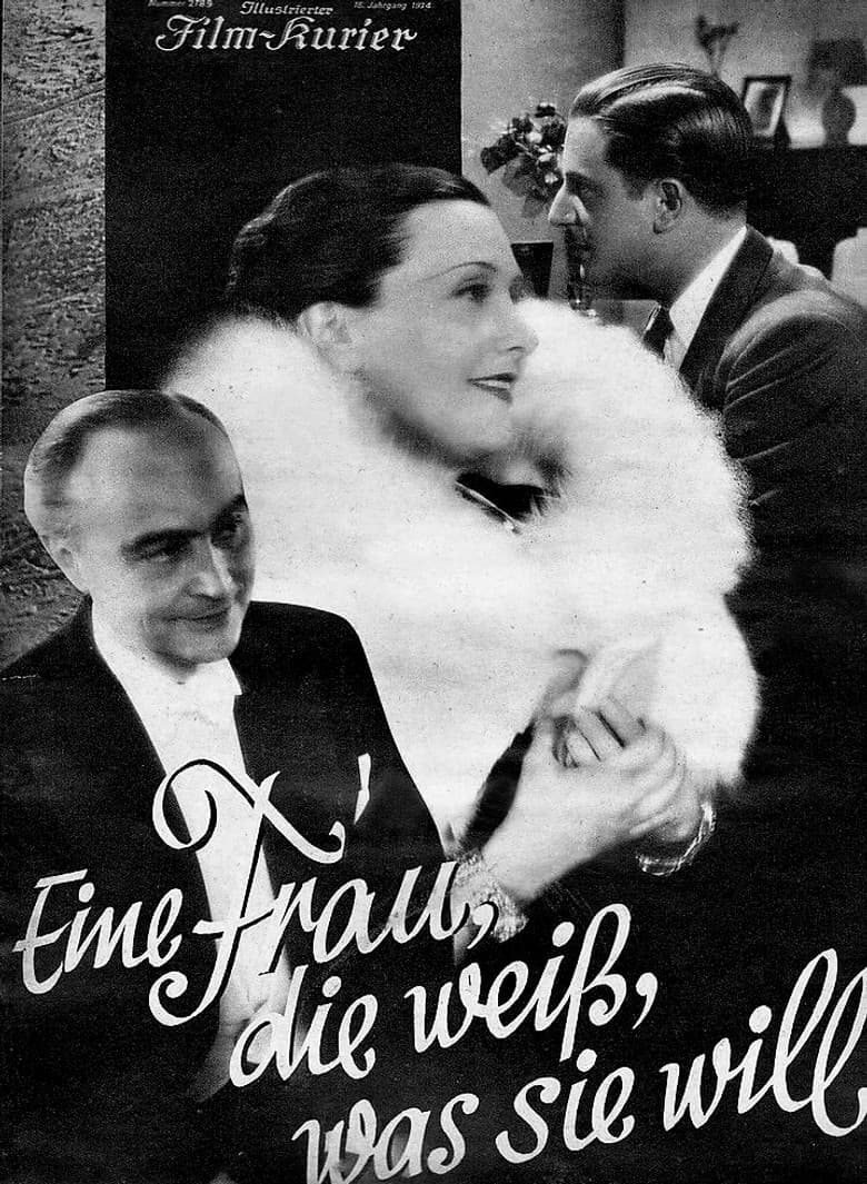 A Woman Who Knows What She Wants poster