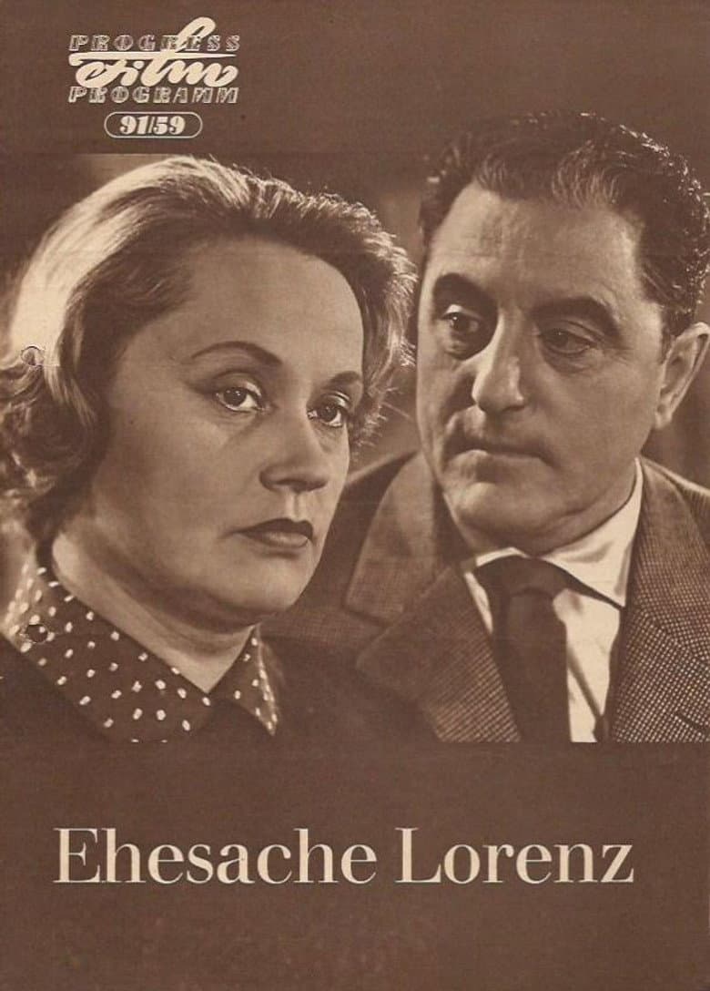Ehesache Lorenz poster
