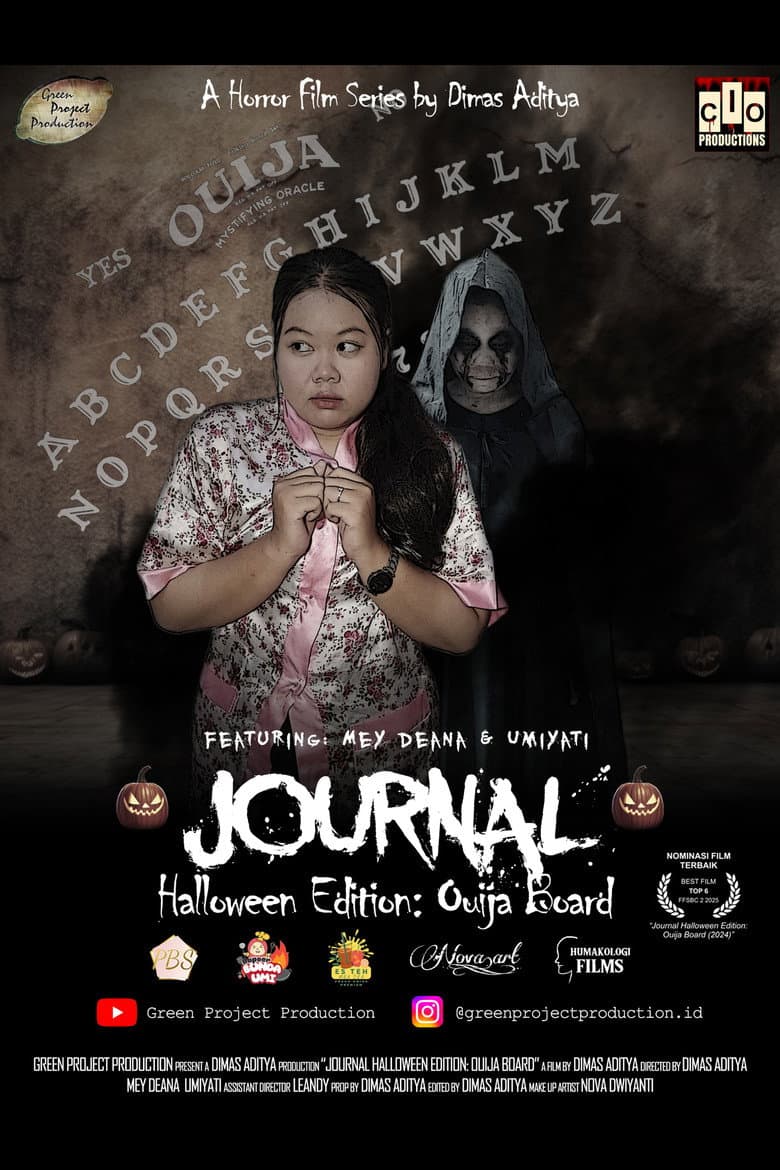 Journal Halloween Edition: Ouija Board poster