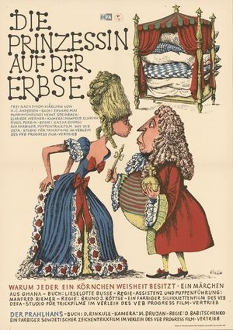 Die Prinzessin auf der Erbse poster