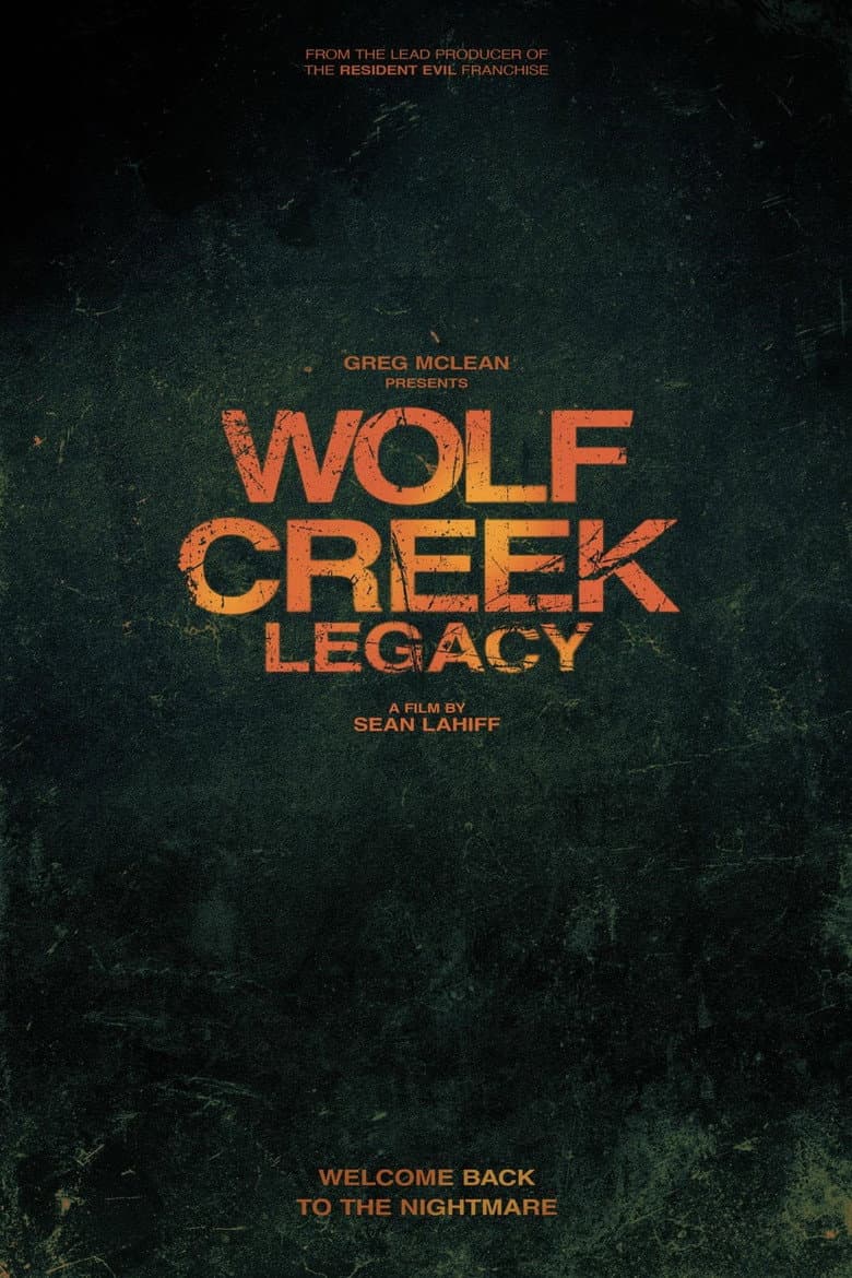 Wolf Creek: Legacy poster
