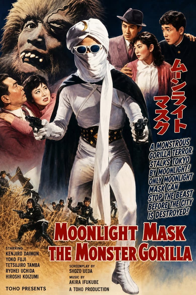 Moonlight Mask: The Monster Gorilla poster