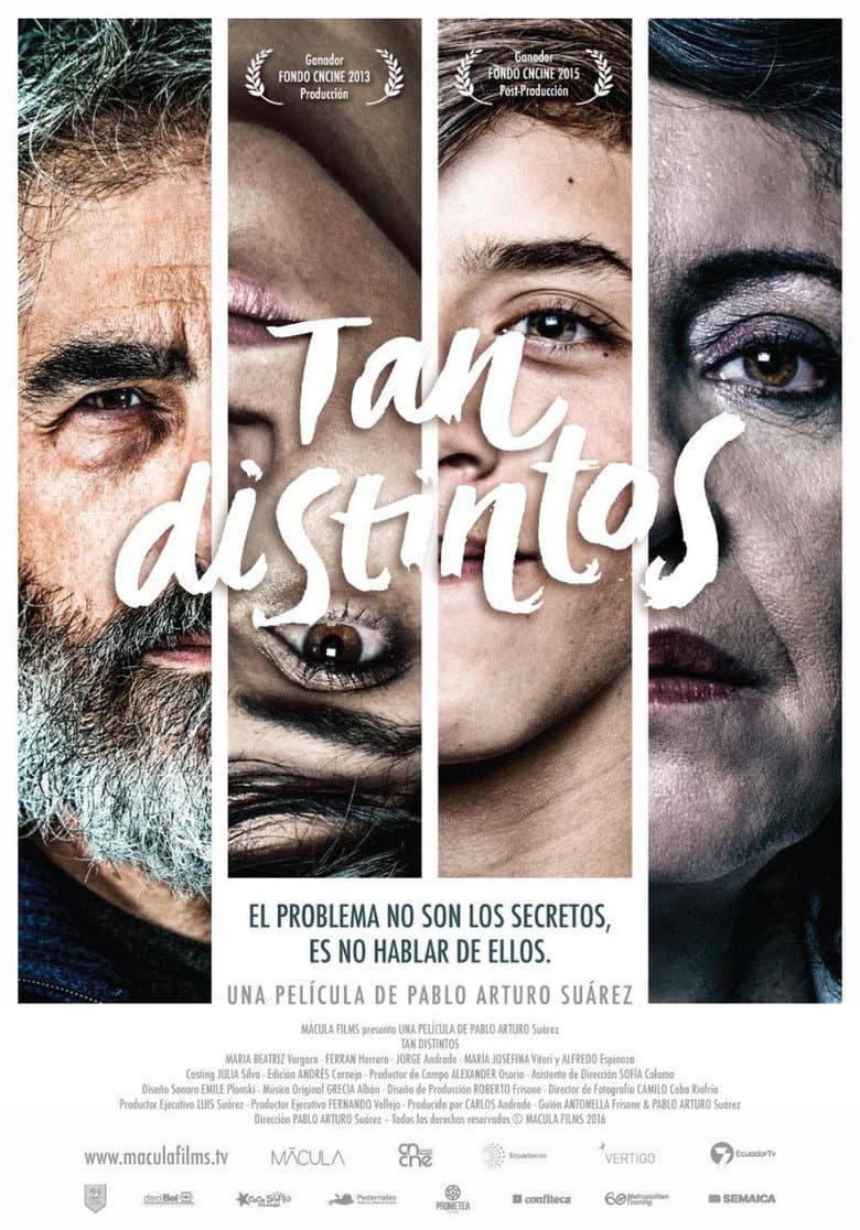Tan distintos poster