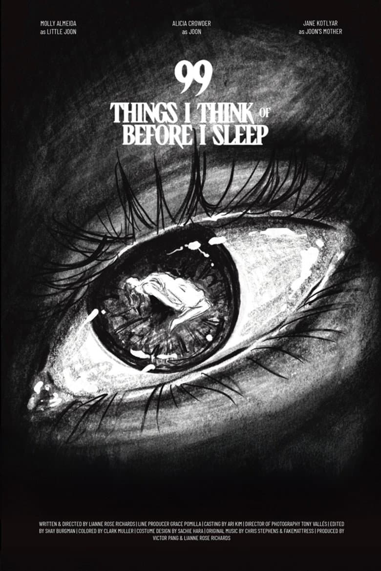 99 Things I Think of Before I Sleep poster