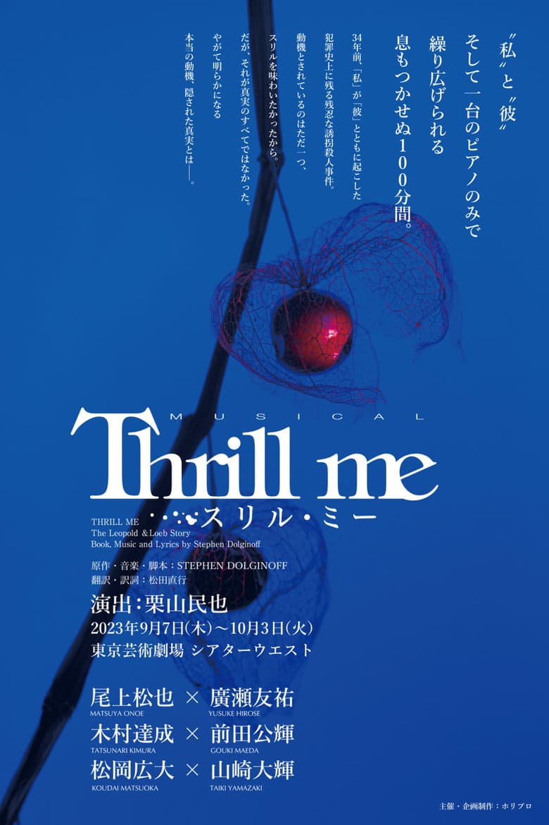 Thrill Me: The Leopold & Loeb Story poster