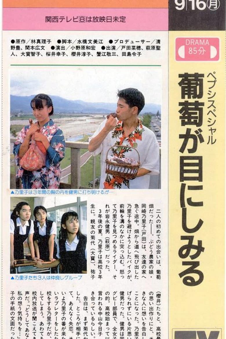 Grapes Sting My Eyes poster