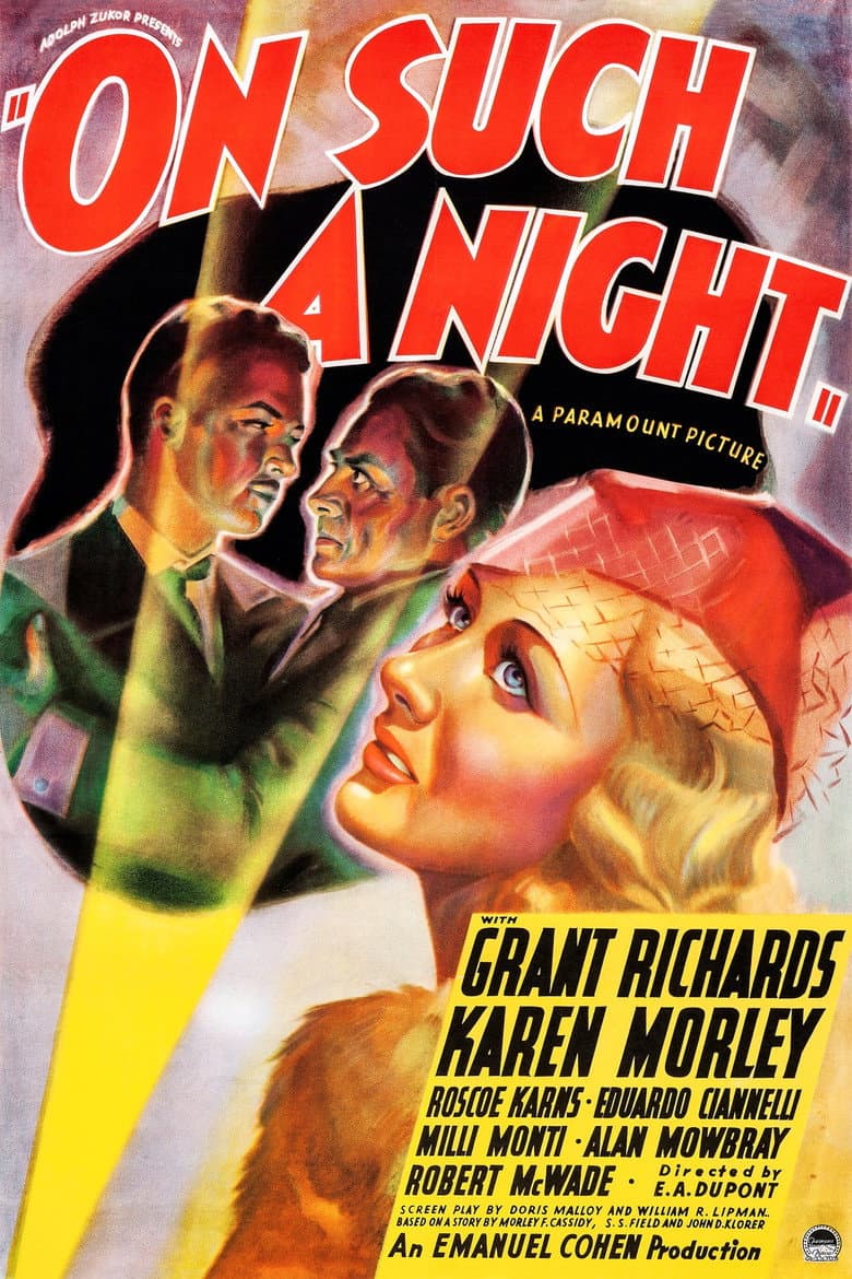 On Such a Night poster