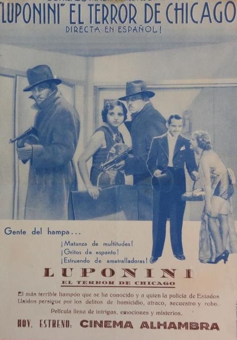 Luponini (El terror de Chicago) poster
