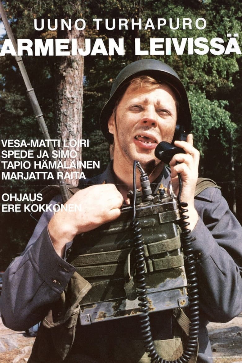 Uuno Turhapuro armeijan leivissä poster
