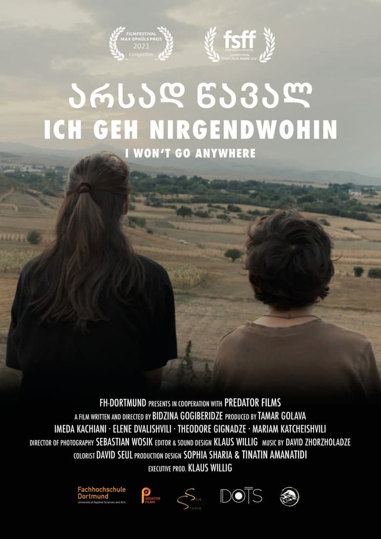 Ich geh nirgendwohin poster