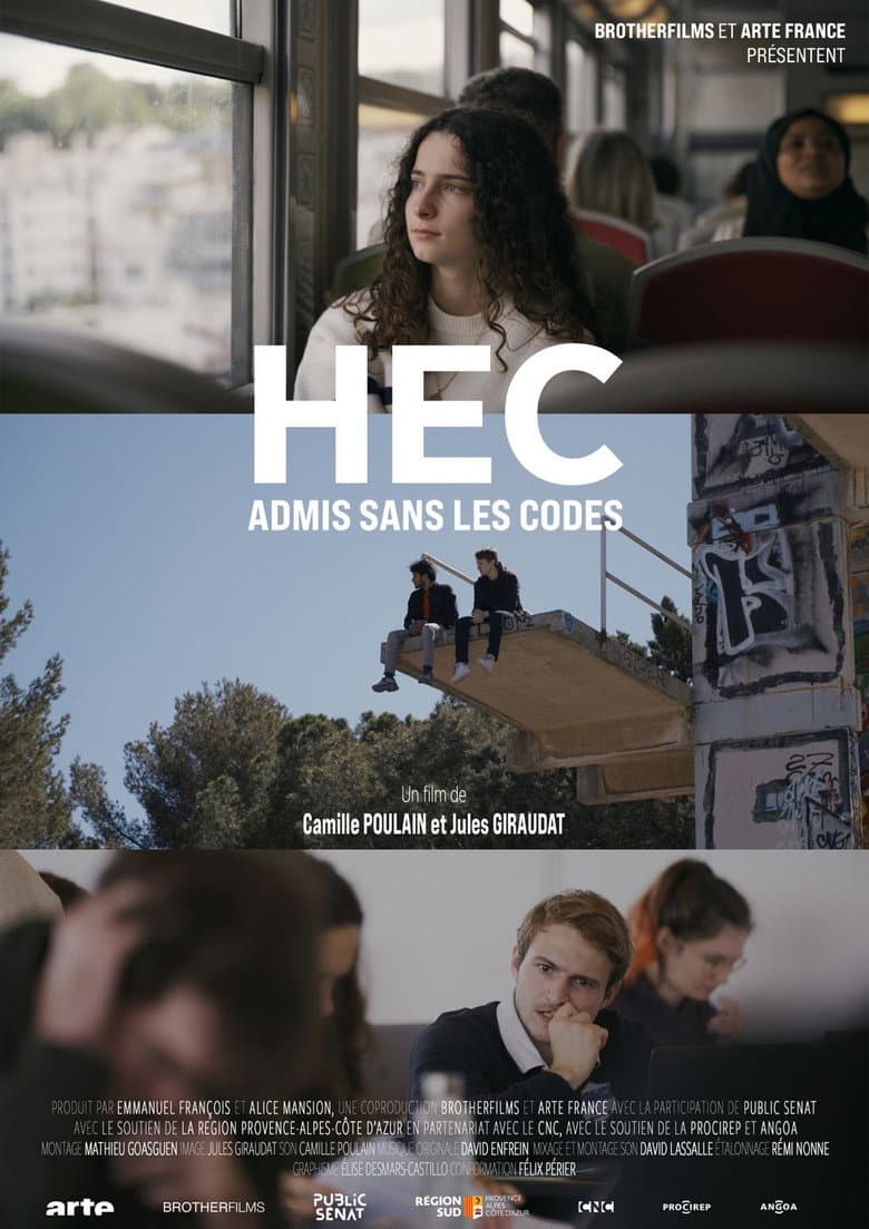 HEC, admis sans les codes poster