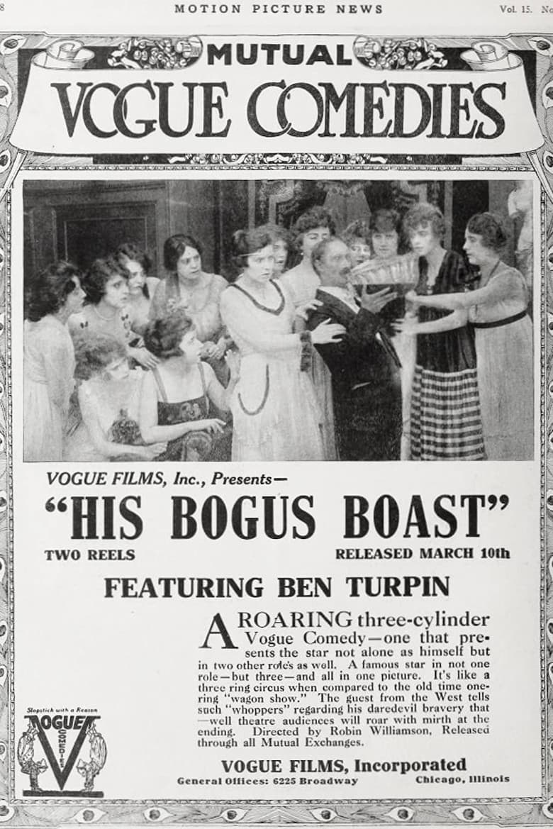 His Bogus Boast poster
