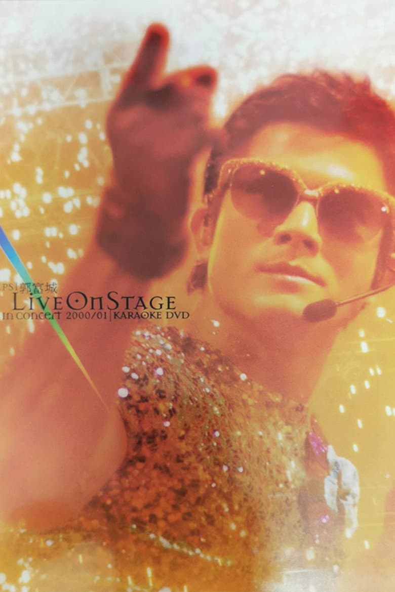 Aaron kwok Live on Stage Concert 2000/01 poster