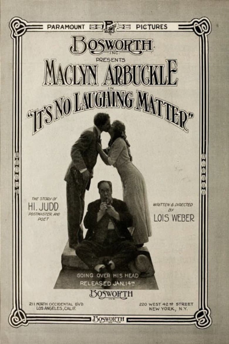 It's No Laughing Matter poster