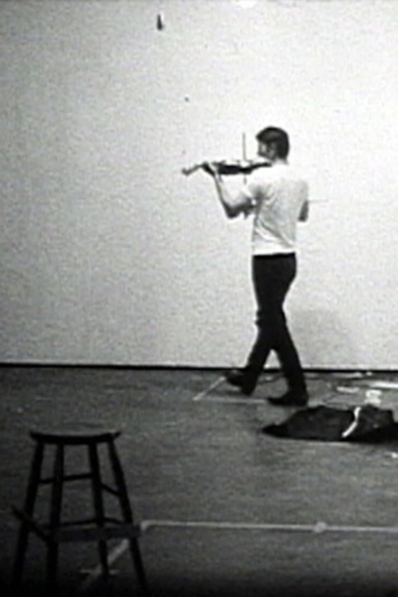 Playing a Note on the Violin While I Walk Around in the Studio poster
