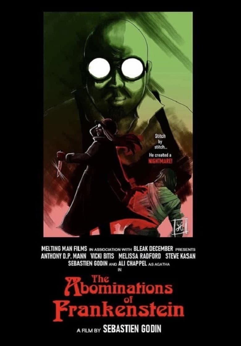 The Abominations of Frankenstein poster