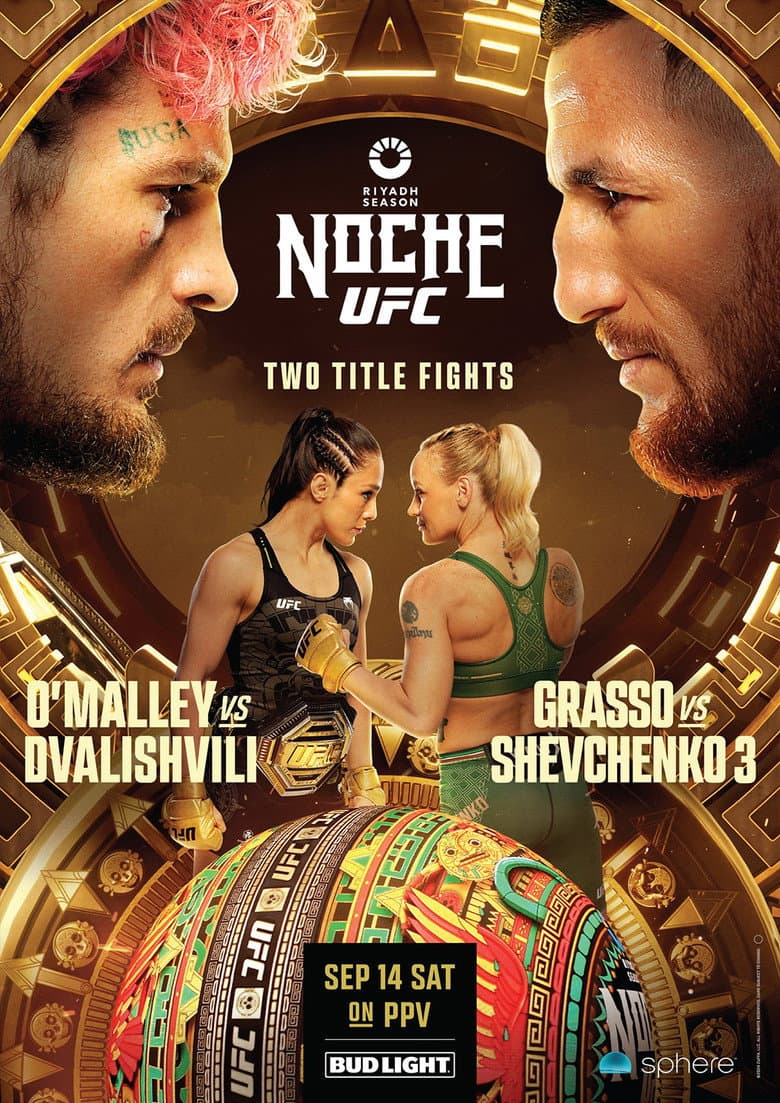 UFC 306: O'Malley vs. Dvalishvili poster