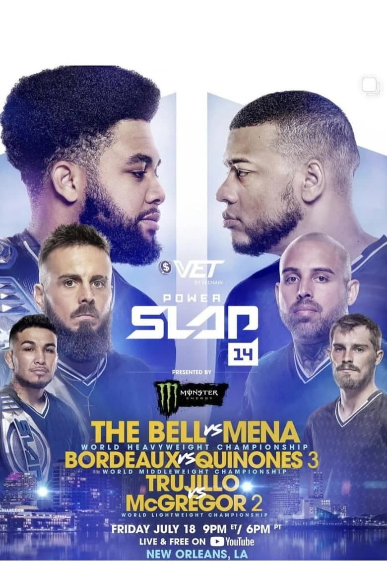 Power Slap 14: The Bell vs. Mena poster