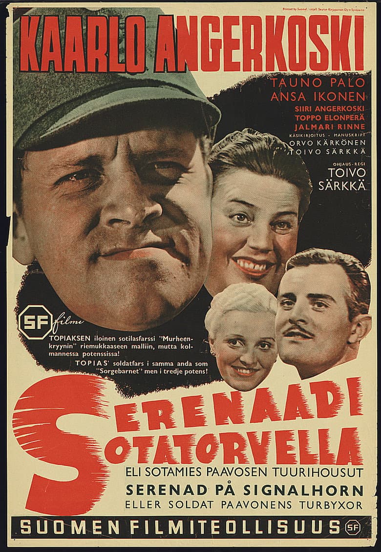 Serenaadi sotatorvella eli sotamies Paavosen tuurihousut poster