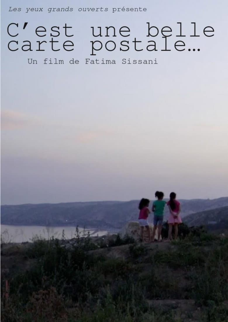 C'est une belle carte postale poster