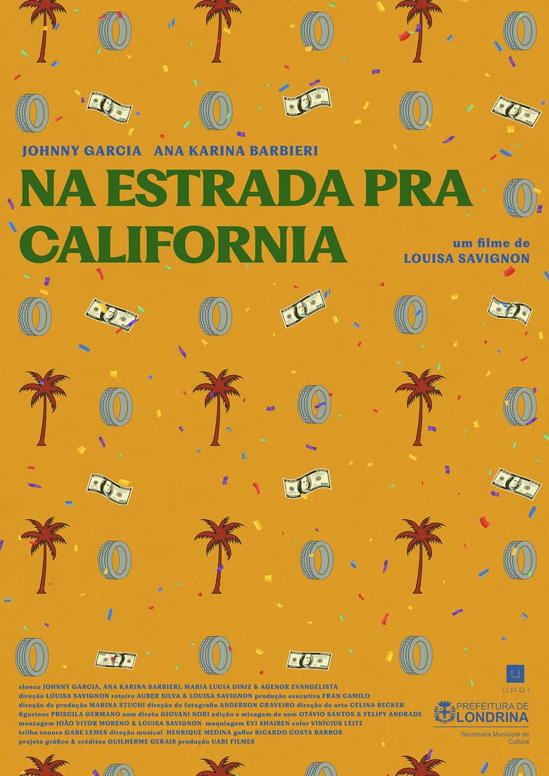 Na Estrada Pra California poster
