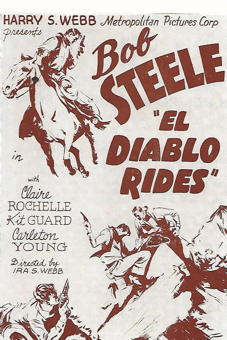 El Diablo Rides poster