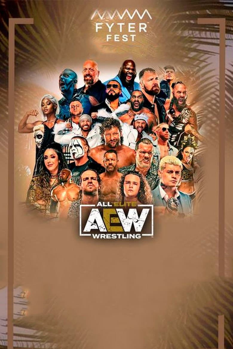 AEW Fyter Fest poster