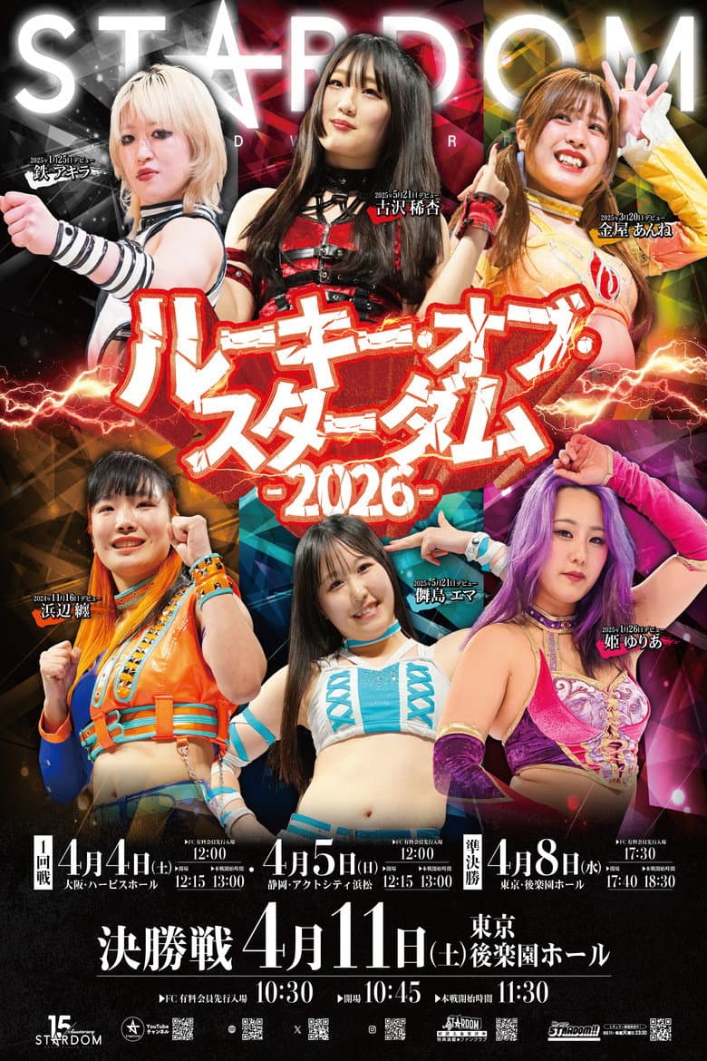 Stardom in Osaka 2026 Apr. poster