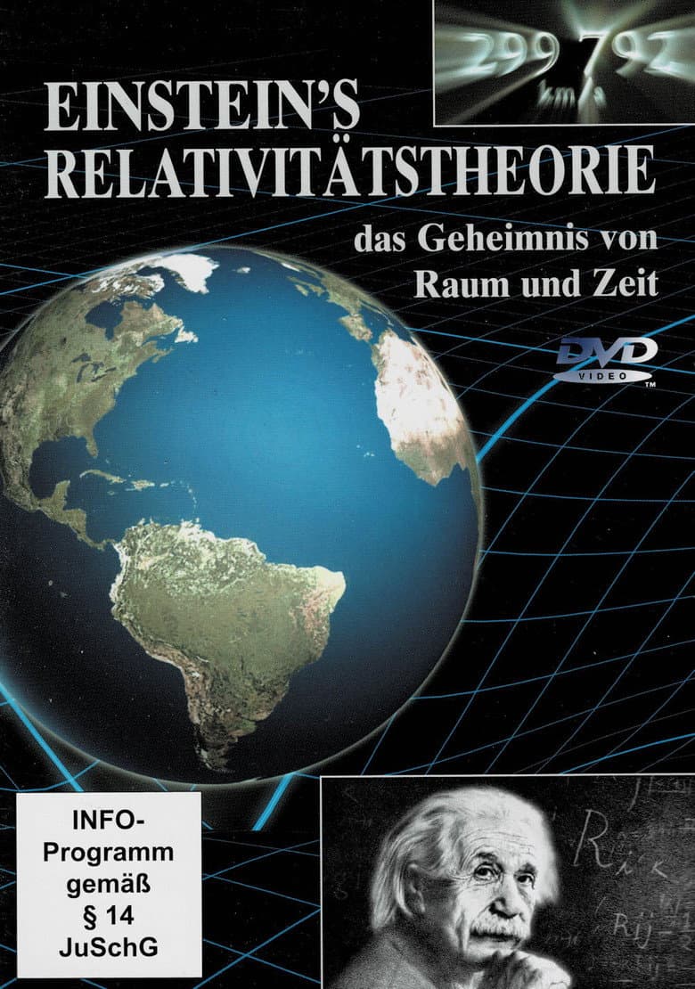 Einstein's Relativitätstheorie - Das Geheimnis von Raum und Zeit poster